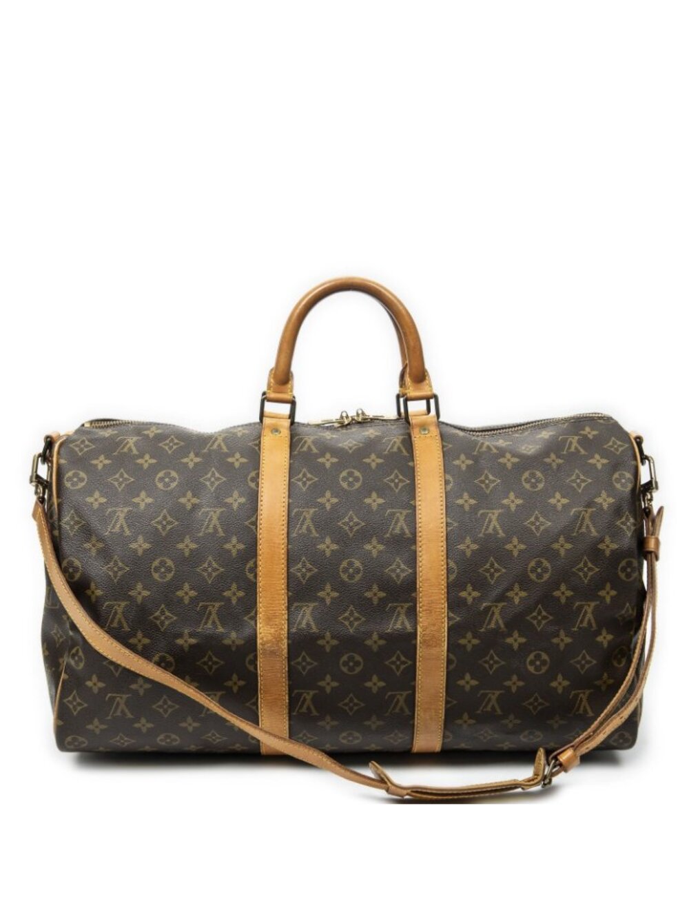 Louis Vuitton Keepall Bandouliere Brown Monogram Canvas - Picture 5 of 15